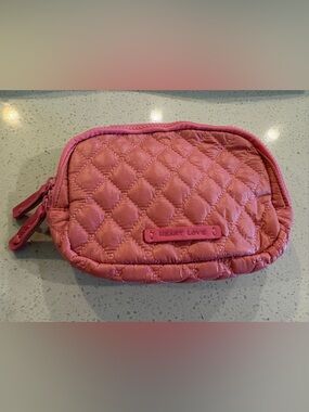 Quilted Pink belt bag fanny pack bum bag
